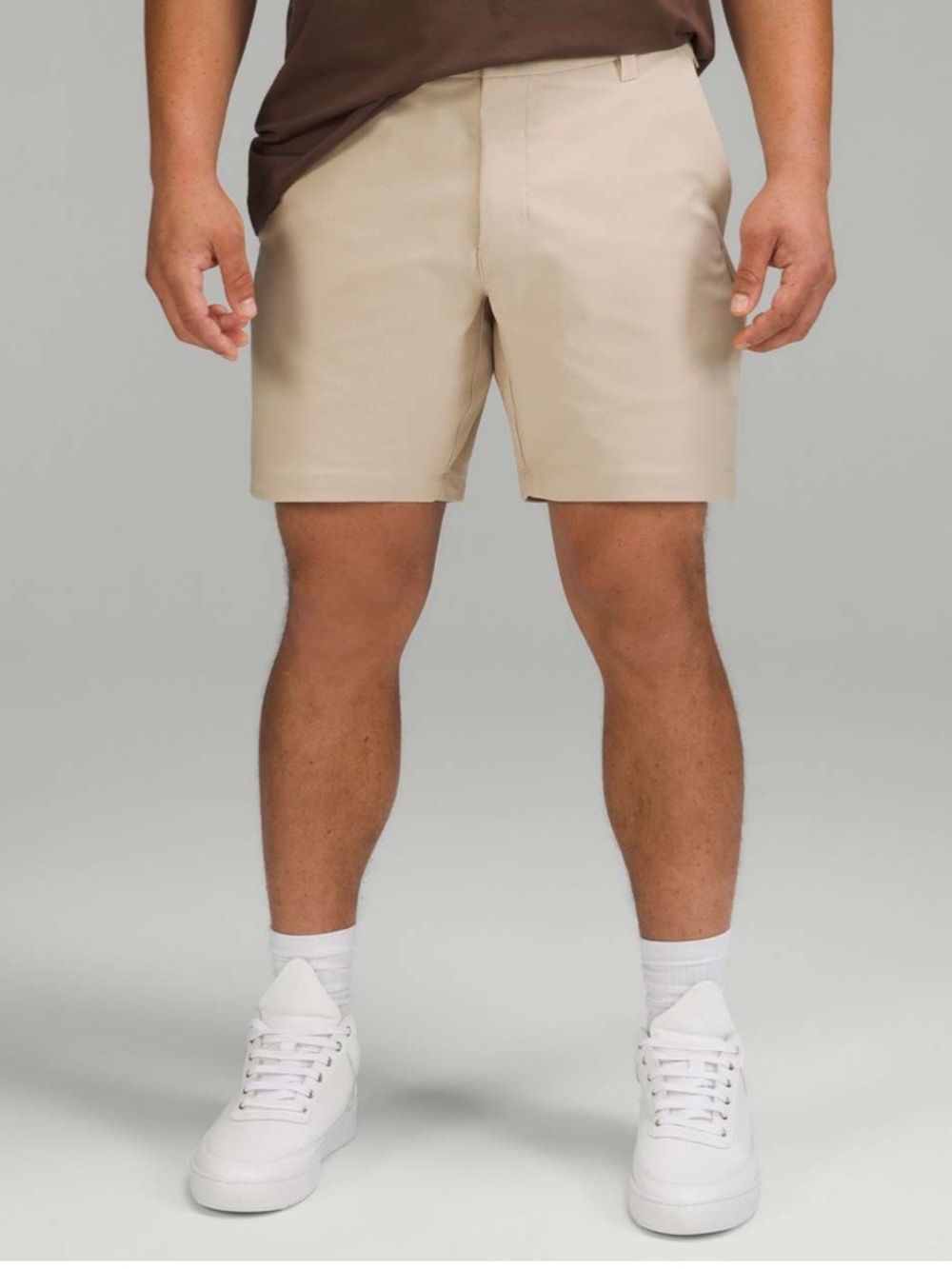 Lululemon Commission Classic Men's Beige Casual Shorts Golf Chino 30